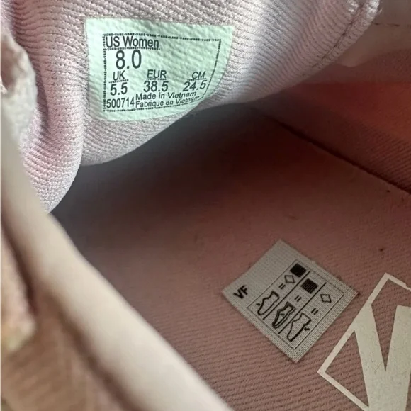 Vans Old Skool Skate Shoe - Pink Dawn (Size 8) - Picture 9 of 9